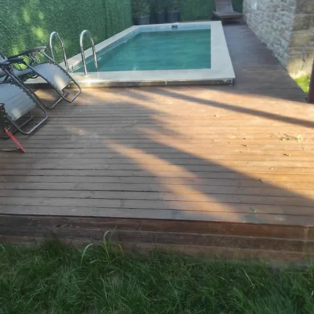 House With A Detached Garden And Heated Pool For Rent Villa